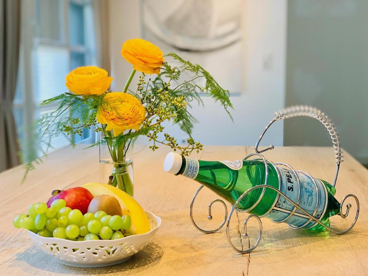 Fewo1846 - Atrium - Luxurioese Wohnung Mit 3 Schlafzimmern Und Balkon Im Stadtzentrum Φλένσμπουργκ Εξωτερικό φωτογραφία
