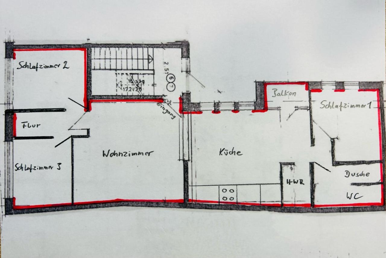 Fewo1846 - Atrium - Luxurioese Wohnung Mit 3 Schlafzimmern Und Balkon Im Stadtzentrum Φλένσμπουργκ Εξωτερικό φωτογραφία
