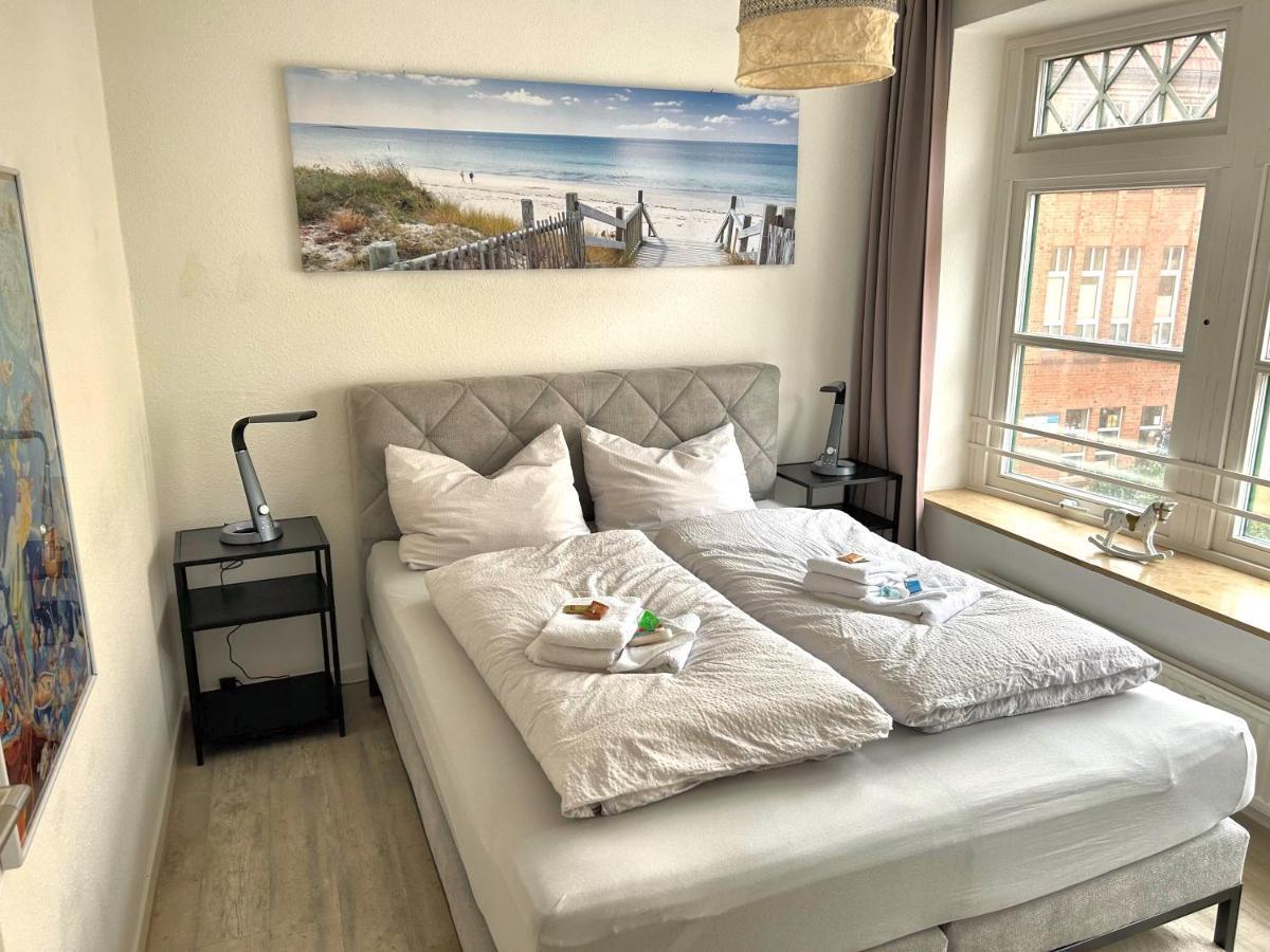 Fewo1846 - Atrium - Luxurioese Wohnung Mit 3 Schlafzimmern Und Balkon Im Stadtzentrum Φλένσμπουργκ Εξωτερικό φωτογραφία
