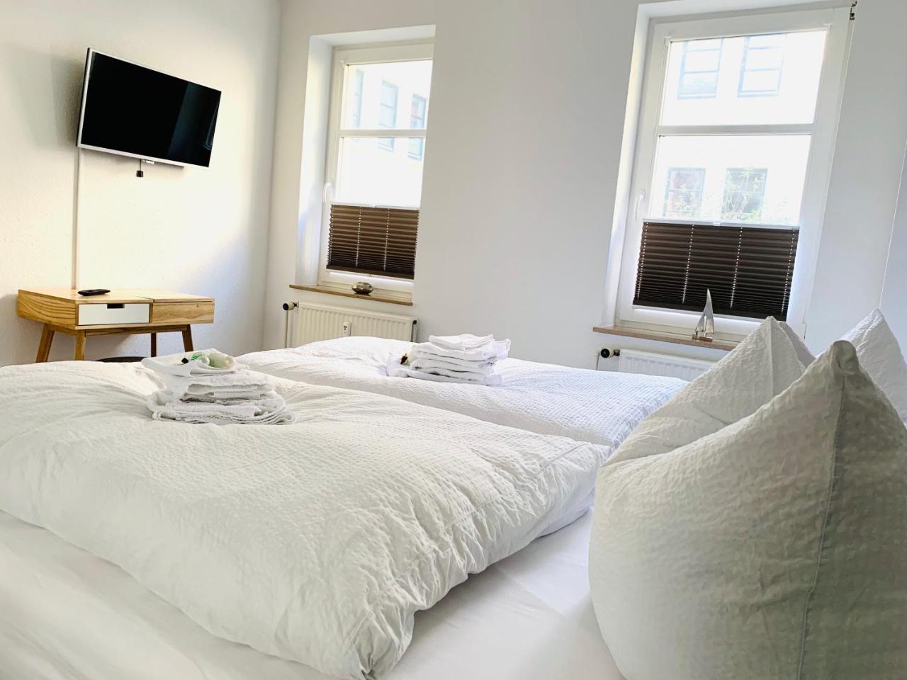 Fewo1846 - Atrium - Luxurioese Wohnung Mit 3 Schlafzimmern Und Balkon Im Stadtzentrum Φλένσμπουργκ Εξωτερικό φωτογραφία