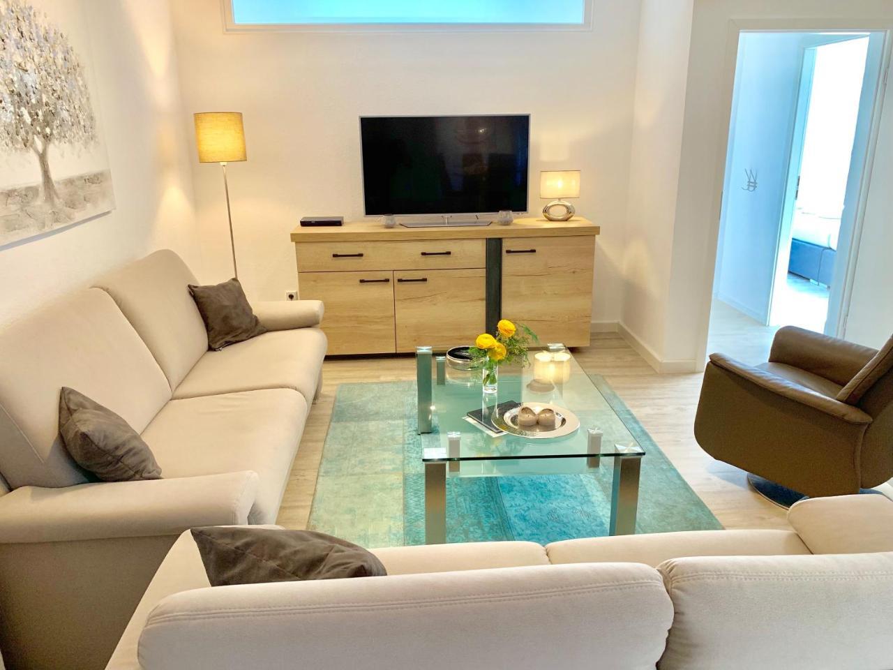 Fewo1846 - Atrium - Luxurioese Wohnung Mit 3 Schlafzimmern Und Balkon Im Stadtzentrum Φλένσμπουργκ Εξωτερικό φωτογραφία
