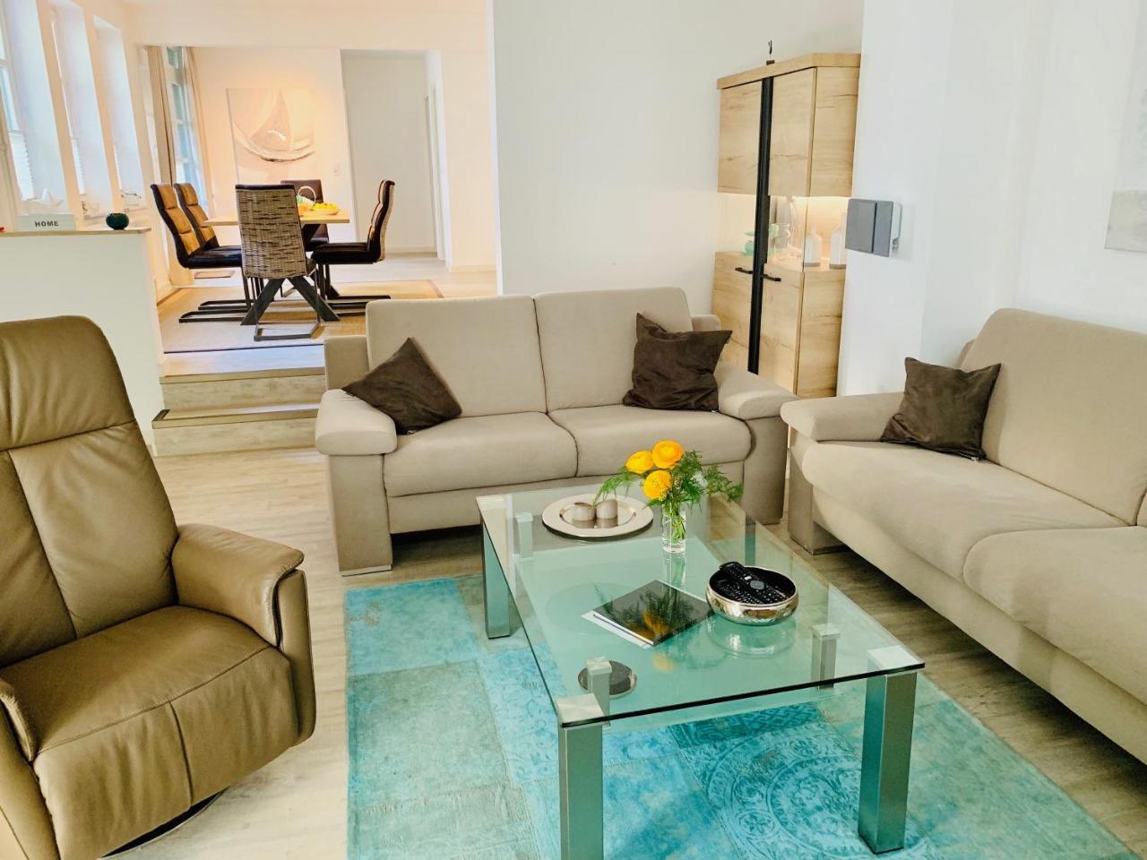 Fewo1846 - Atrium - Luxurioese Wohnung Mit 3 Schlafzimmern Und Balkon Im Stadtzentrum Φλένσμπουργκ Εξωτερικό φωτογραφία