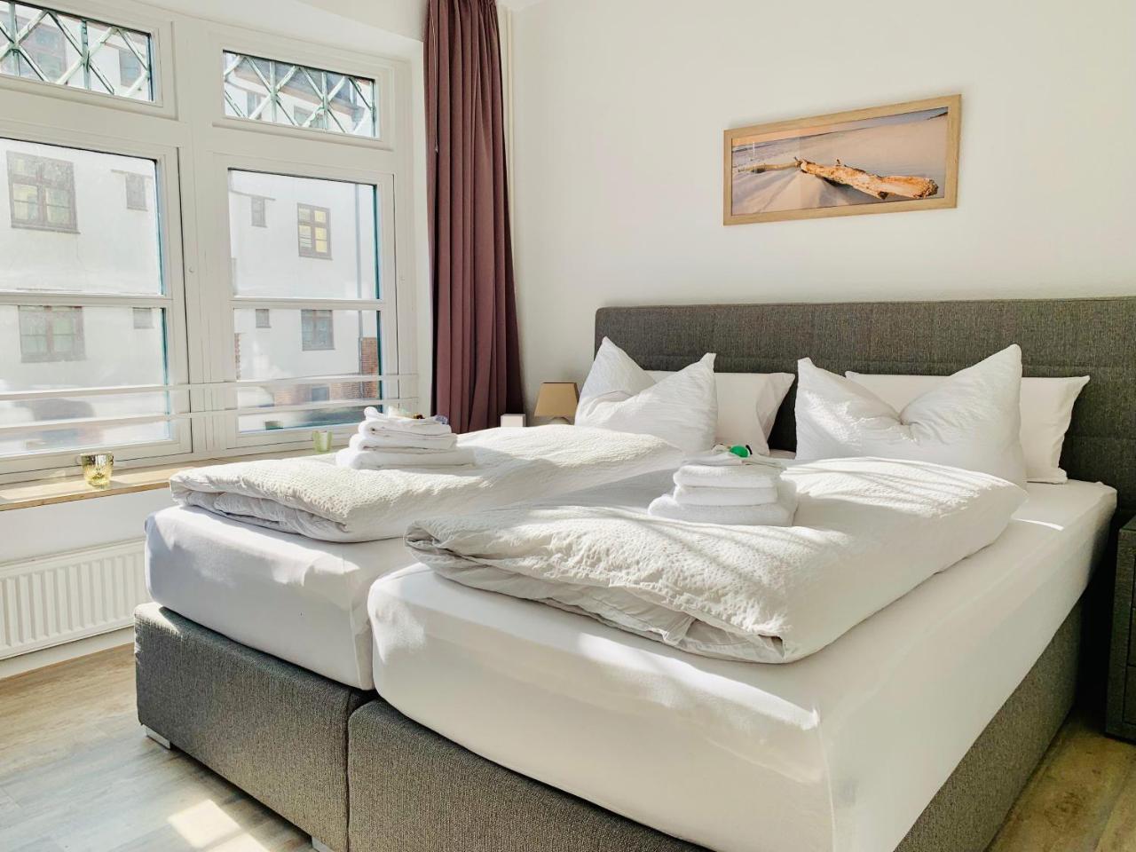 Fewo1846 - Atrium - Luxurioese Wohnung Mit 3 Schlafzimmern Und Balkon Im Stadtzentrum Φλένσμπουργκ Εξωτερικό φωτογραφία